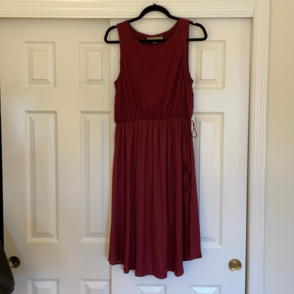 LOFT Maroon Dress